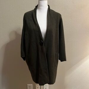Belford Women’s Dark Green Cardigan SZ M